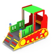 Бульдозер детский, уличный, игровой ДМ-4.31